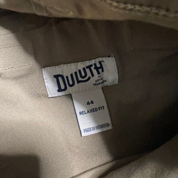 Duluth Shorts Mens 44 Flex Fire Hose Relaxed Cargo Light Brown Tan - Picture 6 of 11